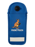 BLUE SINGLE PHONE POUCH