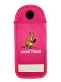 PINK SINGLE PHONE POUCH
